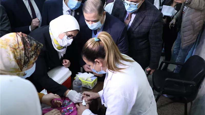 وزيرة الصحة تدعو الأمهات لتطعيم أطفالهن للوقاية من «شلل الأطفال»