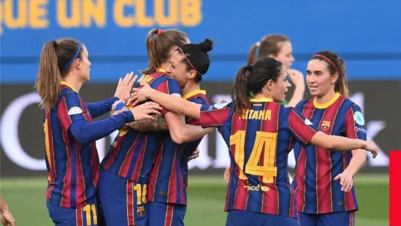 «برشلونة» يتغلبن على «هيورينج» 0 - 4 في دوري أبطال أوروبا للسيدات