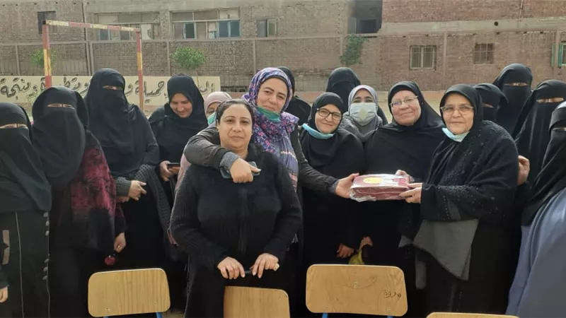 بعد تكريمها من محافظ الجيزة.. رئيسة وحدة «الودي»: الشعراوي سر نجاحي (صور)