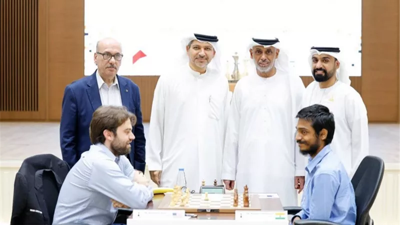 الهندي أرافيندا يحافظ على صدارة بطولة الشارقة ماسترز للشطرنج