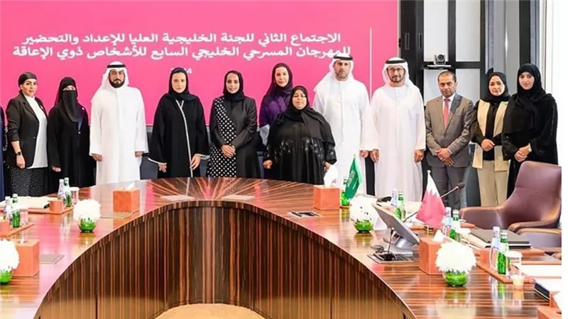انطلاق تحضيرات المهرجان المسرحي السابع للإعاقة بالخليج العربي