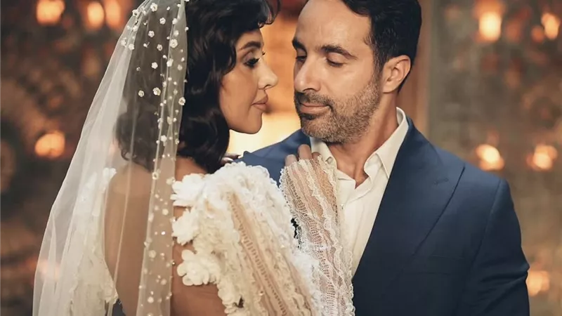 الصور الأولى من حفل زفاف الفنانة ياسمين رئيس