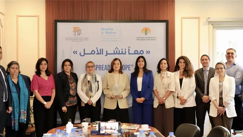 مؤسسة التجاري الدولي تحتفل بنجاح القوافل الطبية للأطفال مع ساويرس للتنمية وإبراهيم أحمد بدران 
