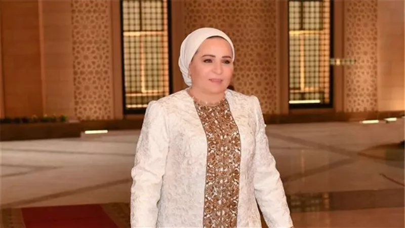 السيدة انتصار السيسى تهنئ الشعب المصري بمناسبة ذكرى ثورة 30 يونيو