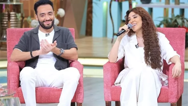 زوجة رامي جمال تكشف عن شرطه الوحيد للزواج منها.. (فيديو)