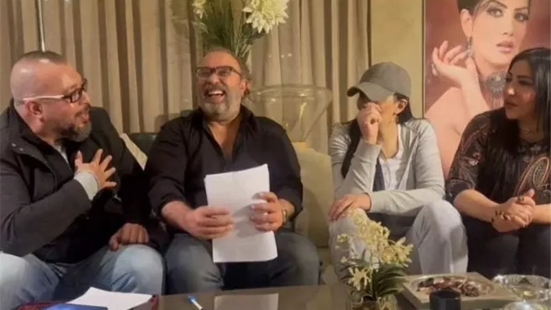 حورية فرغلي تبدأ تصوير «المدرسة» بحضور كوكبة كبيرة من النجوم (صور) 