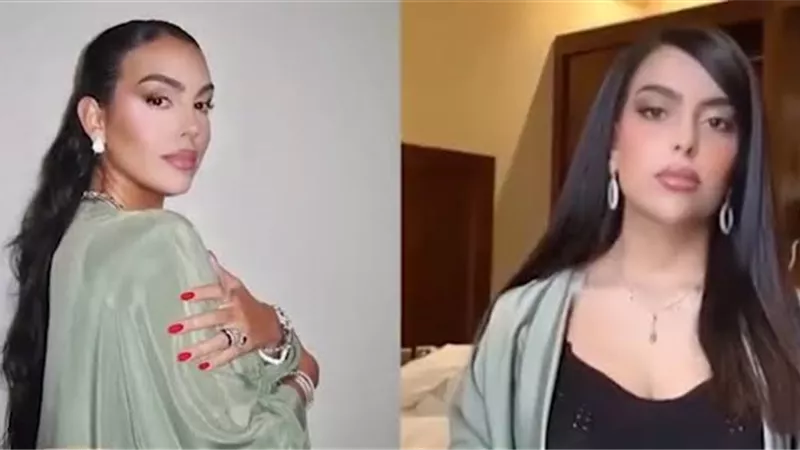 شبيهة جورجينا رودريجيز السعودية ريما العنزي تثير الجدل بسبب دوري روشن 