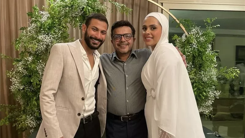 ابنة محمد هنيدي تخطف الأنظار بجمالها في حفل خطوبتها (صور) 