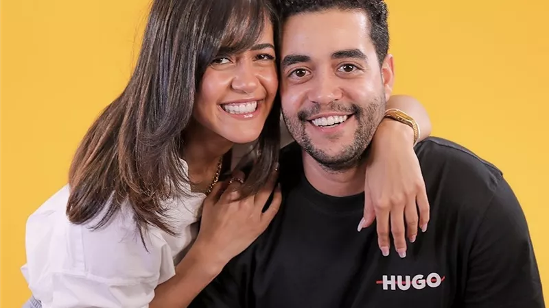 الفنان خالد أنور يحتفل بخطوبة شقيقته الفنانة مروة (صور)