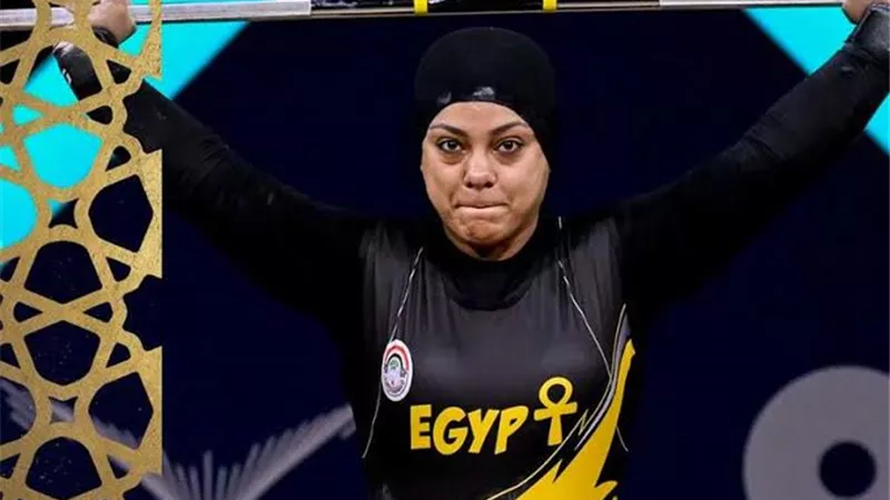 استعداد سارة سمير للتتويج بالذهب في أولمبياد باريس 2024  