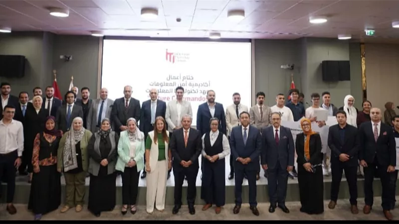 البنك الأهلي المصري يرعى أول غرفة تفاعلية دائمة للتوعية بالأمن السيبراني داخل مبنى معهد تكنولوجيا المعلومات  ITI بالعاصمة الإدارية