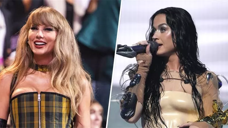 حفل MTV يشهد مفاجأة بين تايلور سويفت وكاتي بيري (صور) 