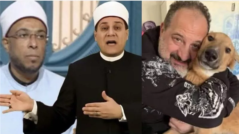 مظهر شاهين يرد على انتقاد تعزيته في وفاة كلبة خالد الصاوي ويصف محمد أبو بكر بالداعشي