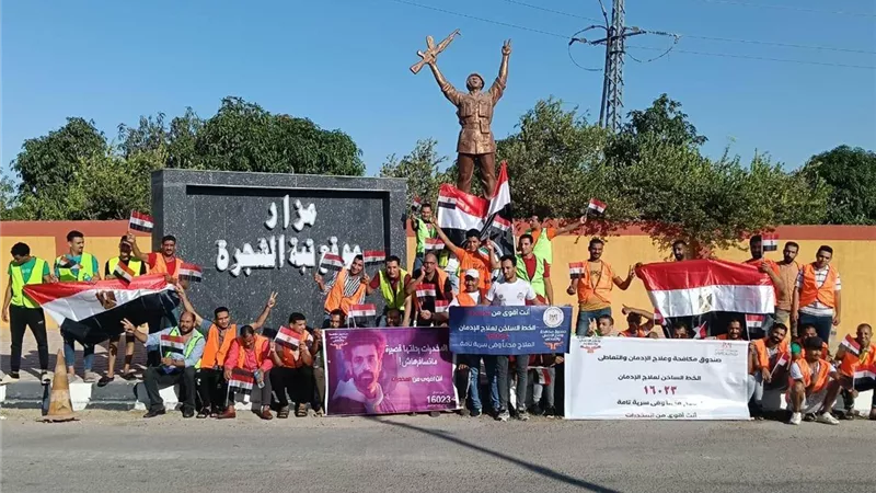 بالصور.. صندوق مكافحة وعلاج الإدمان ينظم زيارة للمتعافين من أبناء المطورة «بديلة العشوائيات» إلي بانوراما أكتوبر 