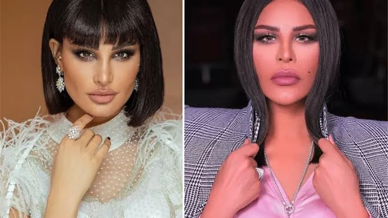 بالصور.. موقف طريف جمع بين أحلام وأميمة طالب في حفل السعودية