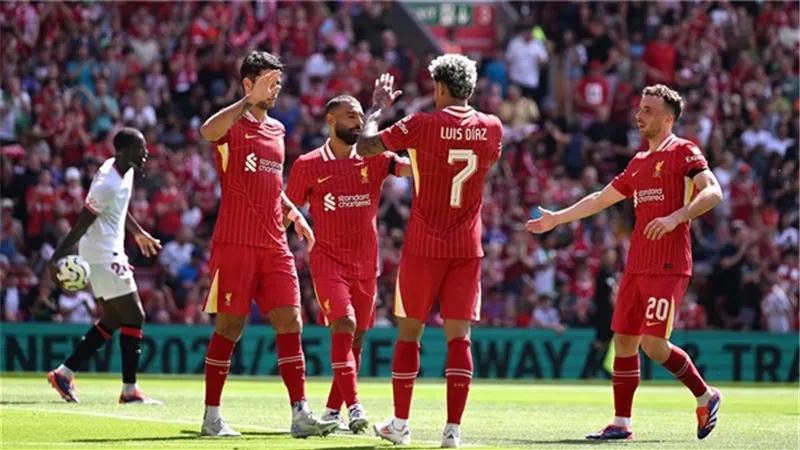 موعد والقناة الناقلة لمباراة ليفربول وكريستال بالاس في الدوري الإنجليزي