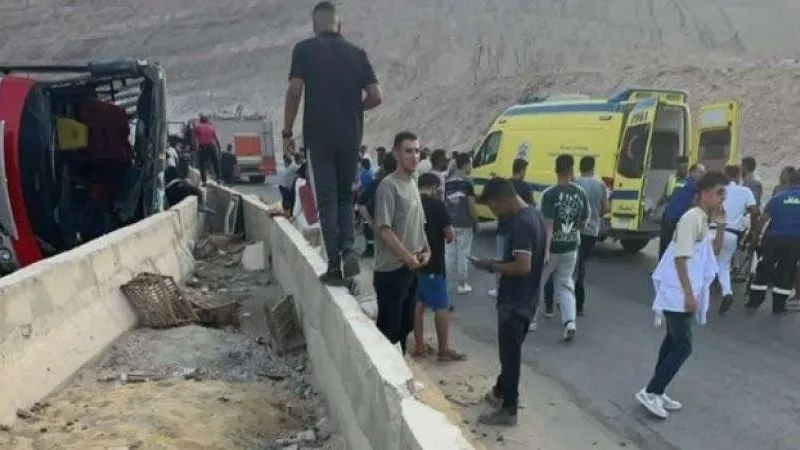  النيابة العامة تؤكد ثبوت تعاطى سائق أتوبيس حادث الجلالة مخدر المورفين 