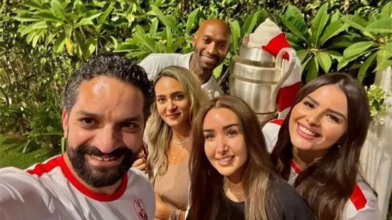 هنادي مهنا تحتفل بعيد ميلادها بحضور شيكابالا.. والجمهور في ذهول بسبب زوجها (صور)