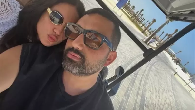 درة تحتفل بعيد ميلاد زوجها هاني سعد بشكل مميز (صور)