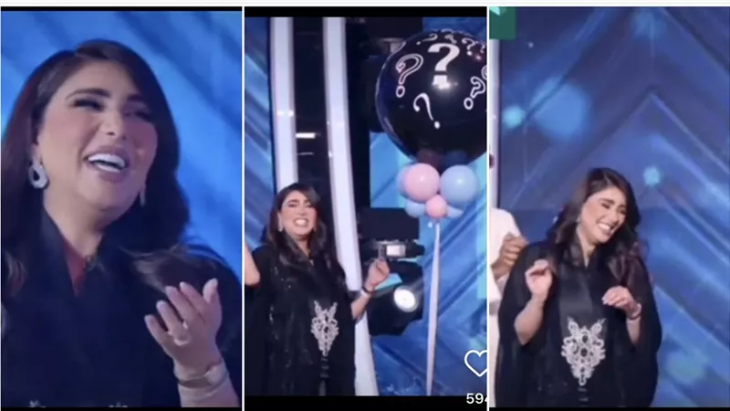 الكويتية هنادي الكندري تكشف عن جنس توأمها بطريقة مبتكرة (فيديو)