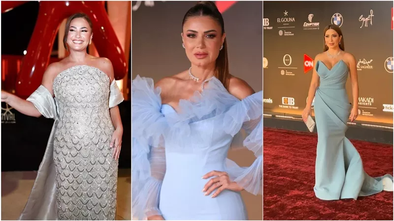 نجمات الفن يخطفن الأنظار بإطلالات مذهلة في مهرجان الجونة السينمائي بدورته السابعة (صور)