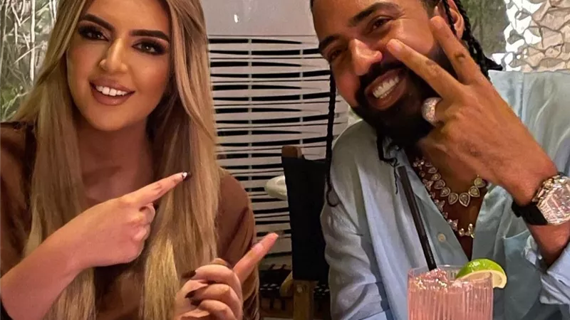 الشيخة مهرة تشعل السوشيال ميديا بعد ظهورها مع رابر مغربي (صور)