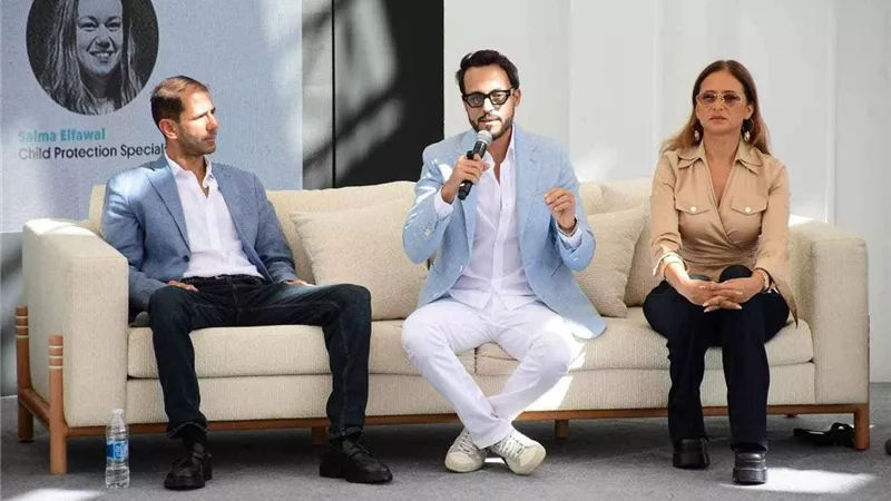 ندوة نيللي كريم ويوسف الشريف بمهرجان الجونة تجذب أنظار أهل الفن 