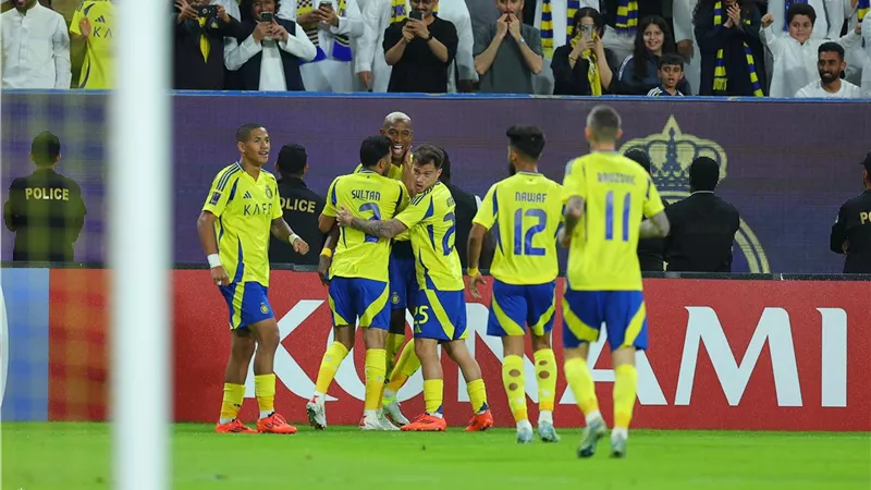 النصر يسحق العين بخماسية في دوري أبطال آسيا