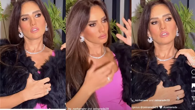 زينة تبهر جمهورها بإطلالتها وتتصدر التريند (صور)