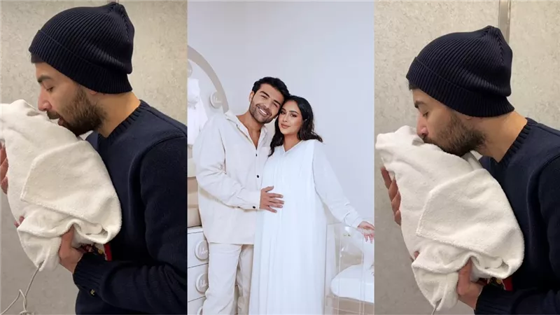 فرح الهادي ترزق بمولودها الثاني وتطلق عليه «نوح» (فيديو)  