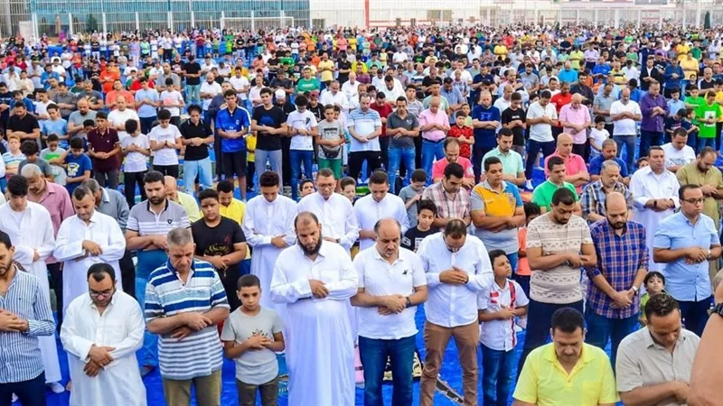 موعد صلاة عيد الفطر المبارك 2025 فى المحافظات