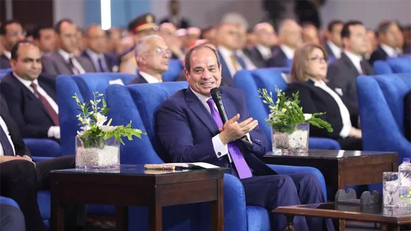 الرئيس السيسى يشهد الاحتفال بـ«ليلة القدر» بمدينة الفنون في العاصمة الإدارية
