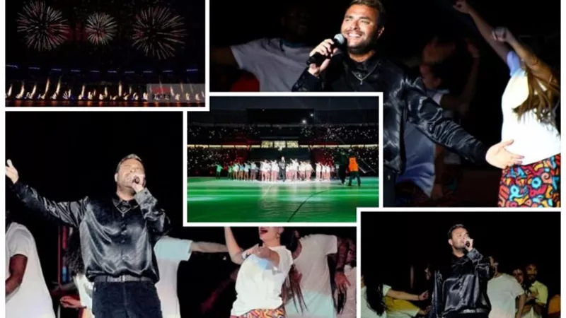بأغنية «غنوا معانا».. رامي صبري يخطف الأنظار في افتتاح كأس أمم إفريقيا