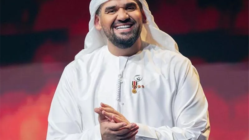 حسين الجسمي يستقبل مولوده زايد ويشارك جمهوره الفرحة