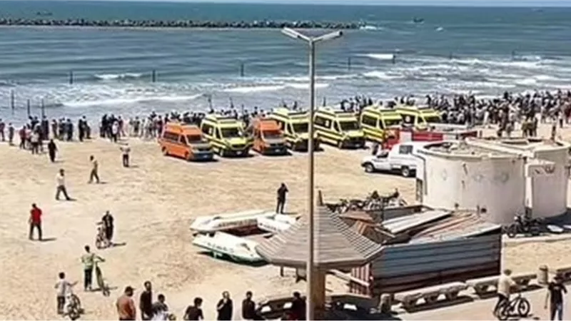تفاصيل واقعة سقوط طائرة بين المصطافين في رأس البر.. وهل من ضحايا؟ 