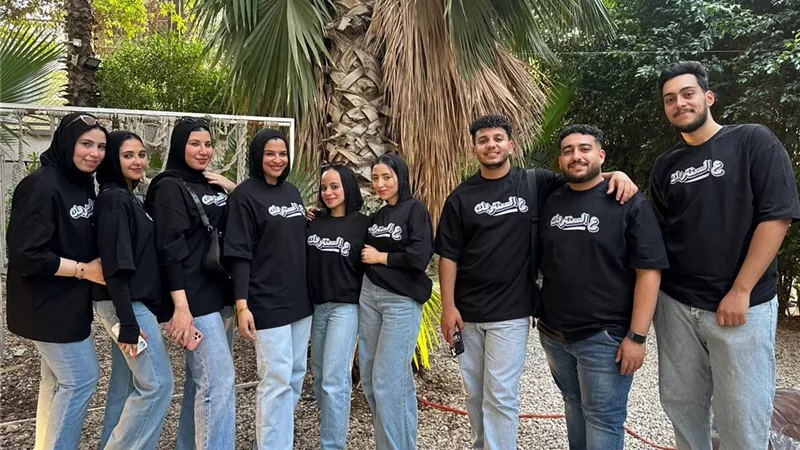 طلاب كلية الإعلام بجامعة الأهرام الكندية يطلقون مشروع «عالسنتيريك»
