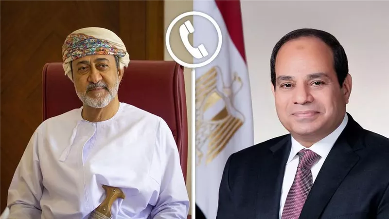 سلطان سلطنة عمان يهنأ الرئيس السيسي بمناسبة عيد الأضحى المبارك 