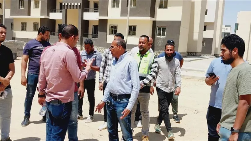 رئيس جهاز مدينة بدر يتفقد المشروعات السكنية ورفع الكفاءة بعددٍ من المناطق 