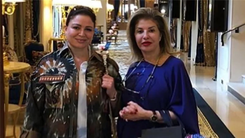 إلهام شاهين عالقة مع هالة سرحان في العراق.. ما القصة؟ 