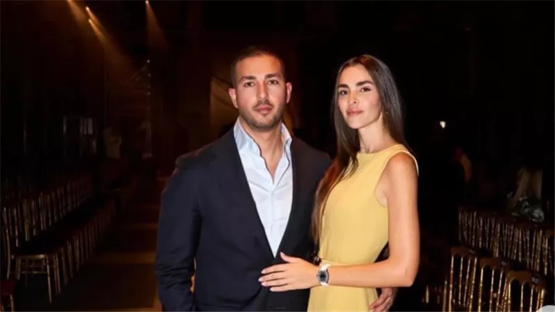 سيلو إيلي صعب وخطيبته زينة قطامي يخطفان الأنظار بباريس.. متى موعد زفافهما؟ 