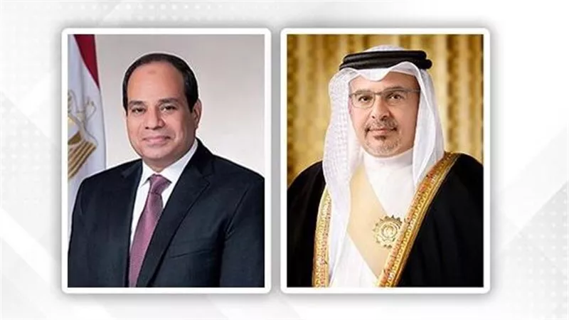 ملك البحرين يهنئ الرئيس السيسي بذكرى ثورة يوليو المجيدة