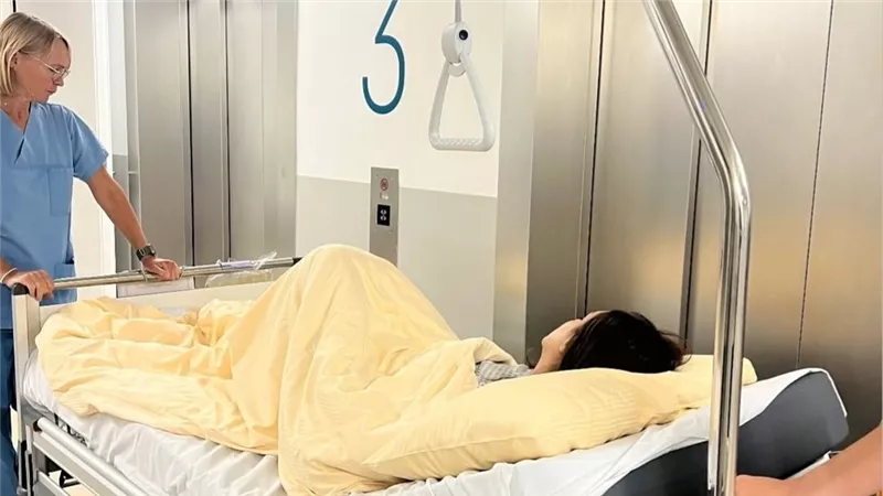 أنغام تُجري عملية دقيقة في برلين لاستئصال ورم بالبنكرياس