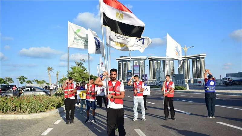 مدينة العلمين الجديدة تستضيف فعاليات بطولة العلمين الأولى للألعاب الرياضية لطلاب الجامعات المصرية