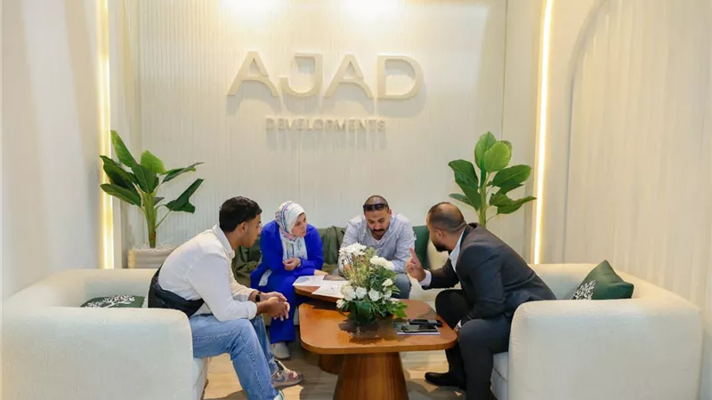 إقبال قوي على جناح «AJAD Developments» في معرض سيتي سكيب مصر
