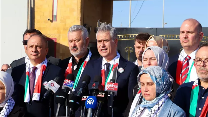 وفد برلماني تركي رفيع المستوى يزور مصر ومعبر رفح تضامناً مع غزة