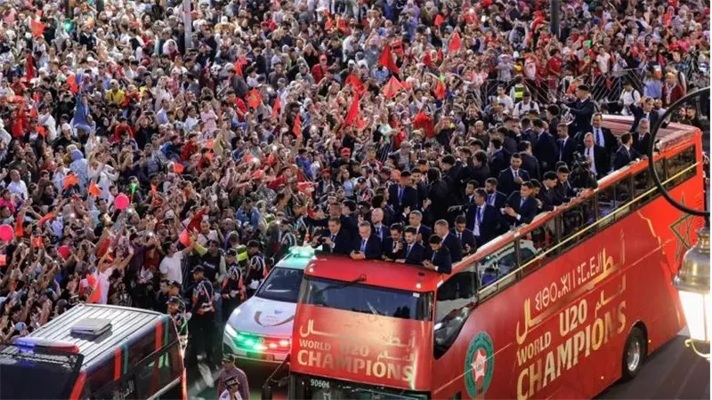 تكريم المنتخب المغربي بحفل استثنائي بعد تتويجه بمونديال الشباب 2025 (صور)