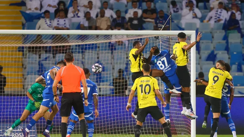 موعد مباراة الهلال والاتحاد في الدوري السعودي