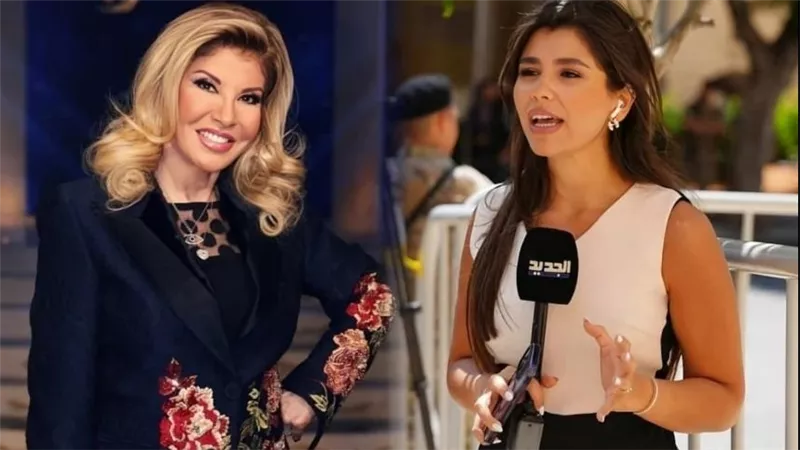 موقف عفوي يتحوّل لجدل… هالة سرحان ومراسلة قناة “الجديد” تشعلان مواقع التواصل