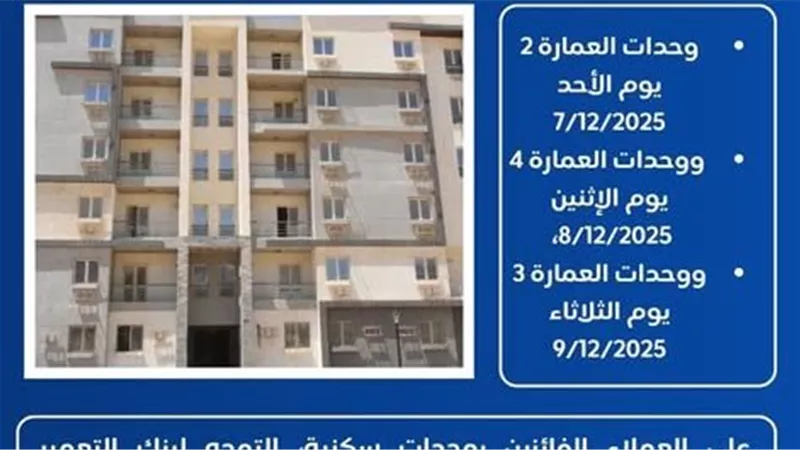 بدء تسليم دفعة جديدة من وحدات مشروع «سكن مصر» بالقاهرة الجديدة
