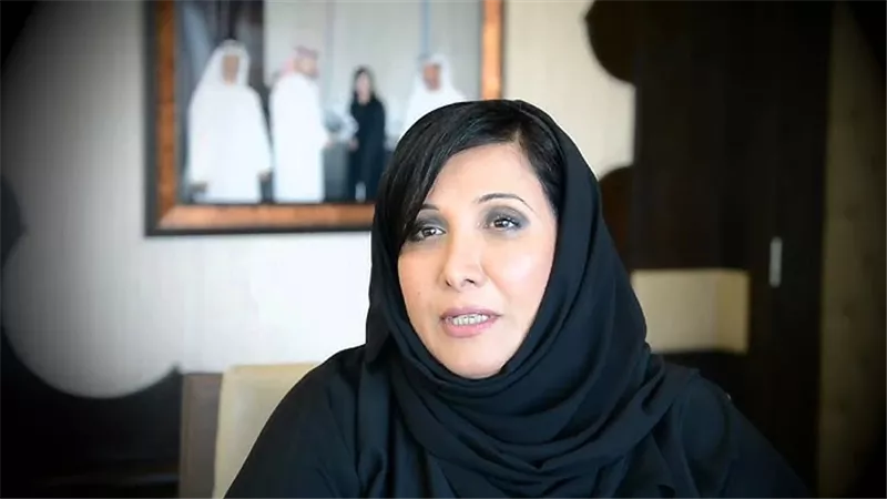 سلمى حارب سيدة أعمال إماراتية والرئيس التنفيذي للمنطقة الحرة في جبل علي